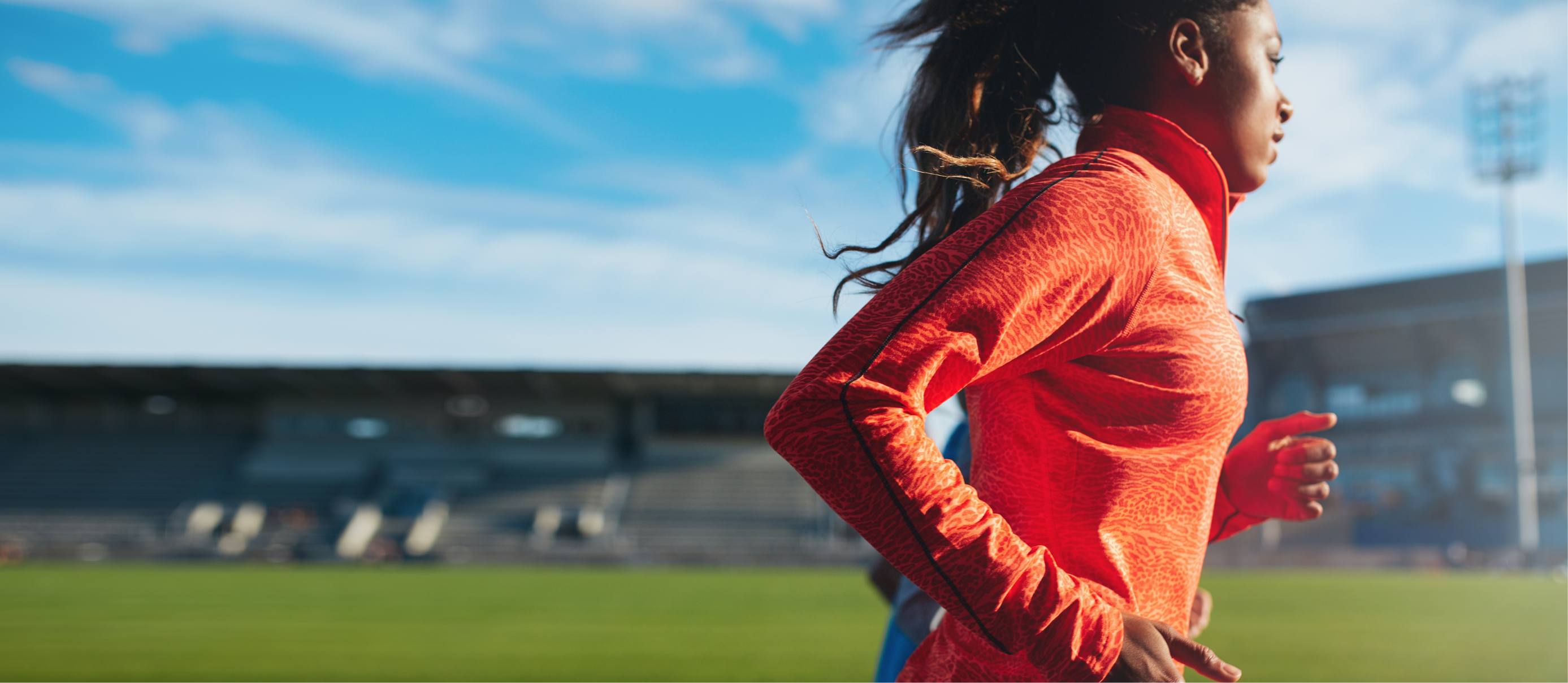 Woman running