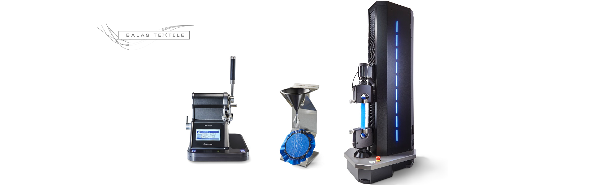 James Heal - Equipping Balas Textile with textile testing instruments