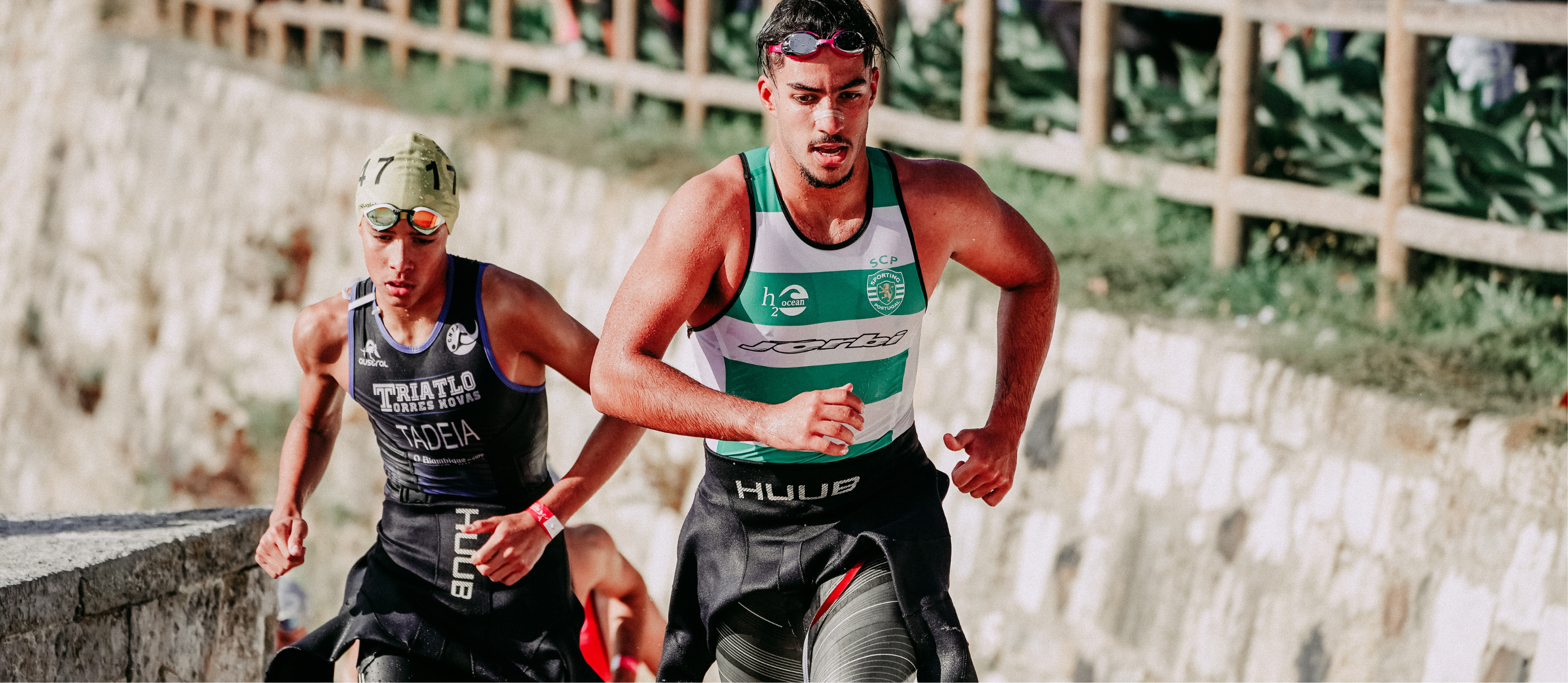 athletes triathlon