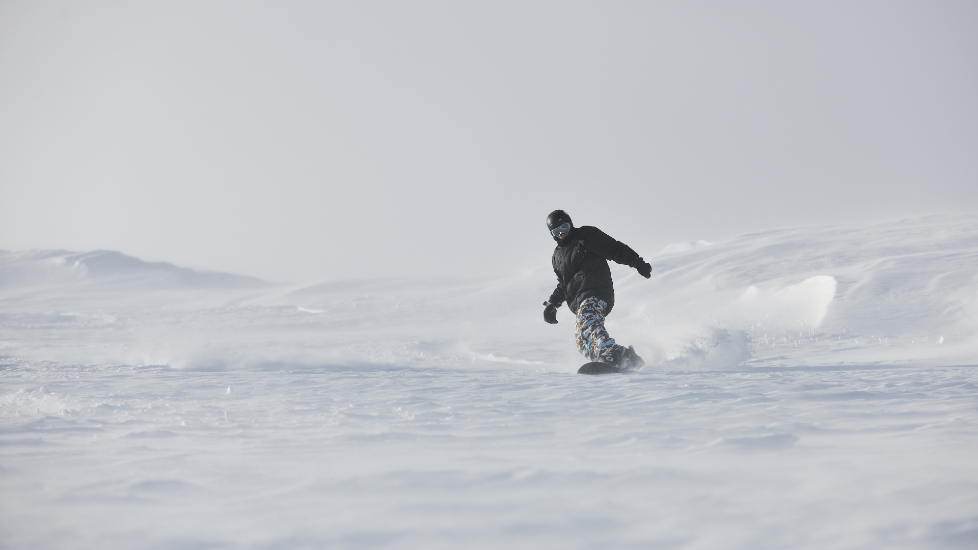 snowboarding