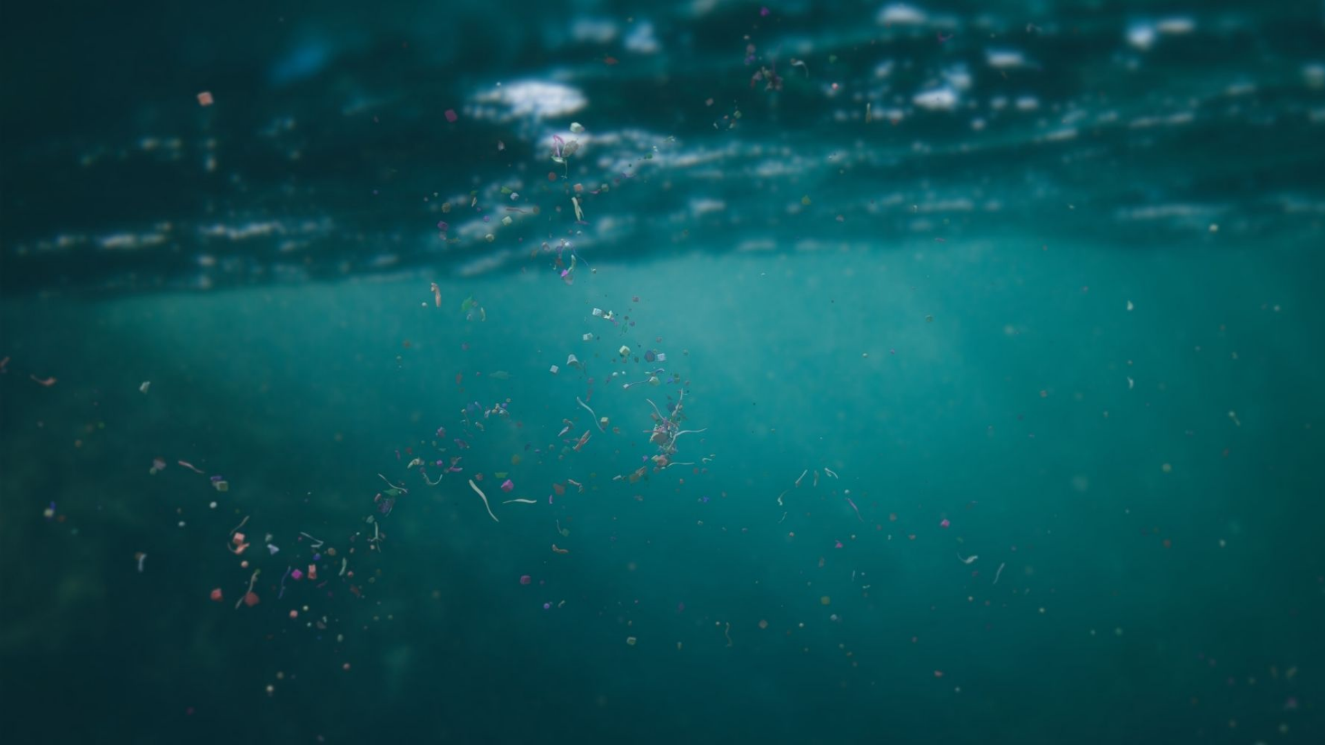 Ocean, micro-fiber particles