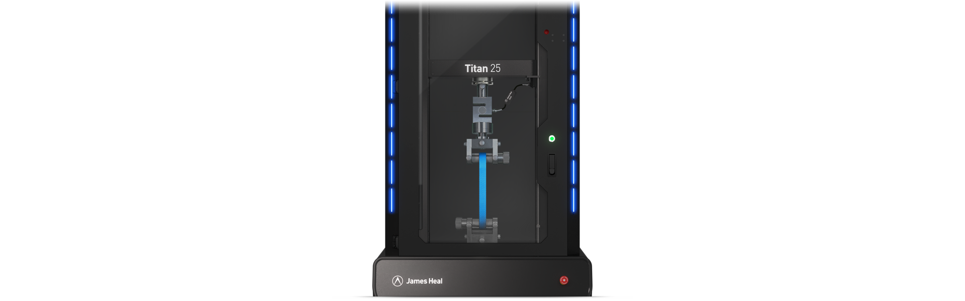 James Heal Titan 25 universal testing machine, 25 kN tensile and compressive strength tester
