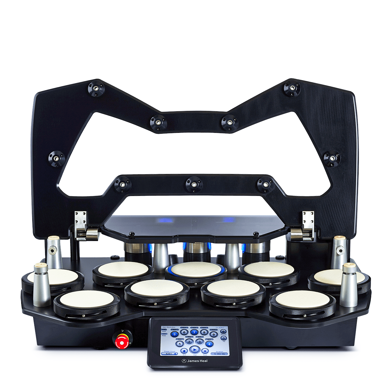 James Heal Martindale Maxi (9-station) abrasion and pilling tester