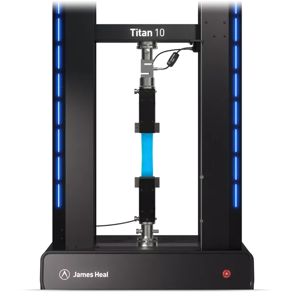 James Heal Titan 10 universal testing machine, 10 kN tensile and compressive strength tester