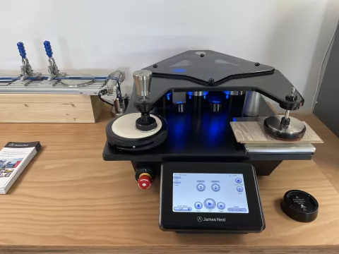 James Heal - testing instruments showroom